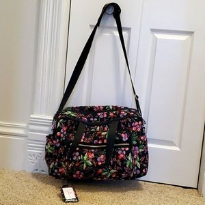 Vera Bradley Winter Berry Iconic Grand Weekender